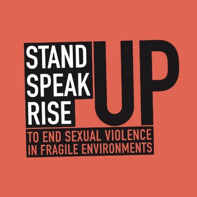 Standup Speakup Riseup to end sexual violence in fragile environments